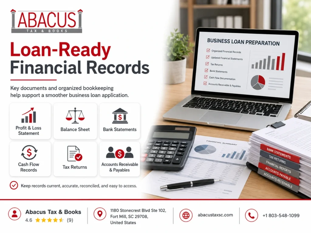 Preparing Financial Records for a Business Loan