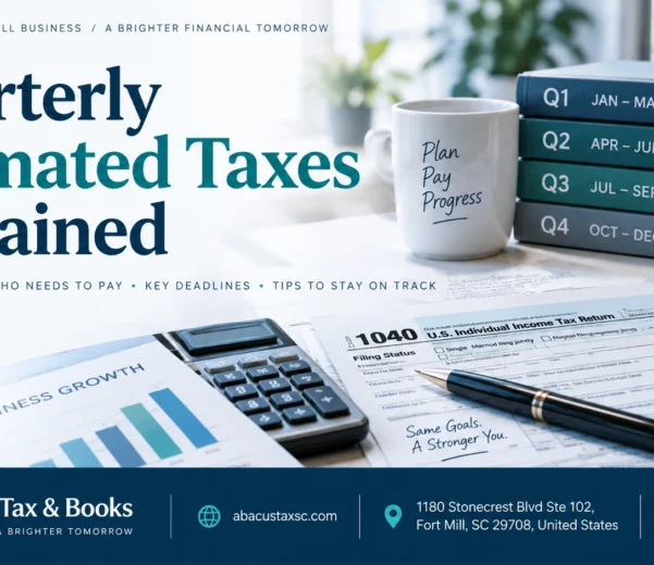 quarterly estimated tax explained