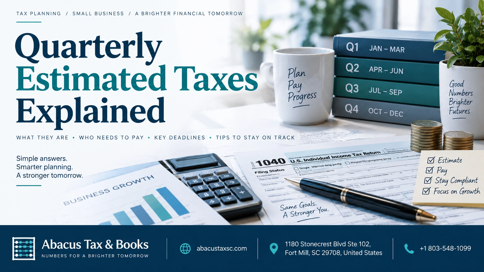 quarterly estimated tax explained