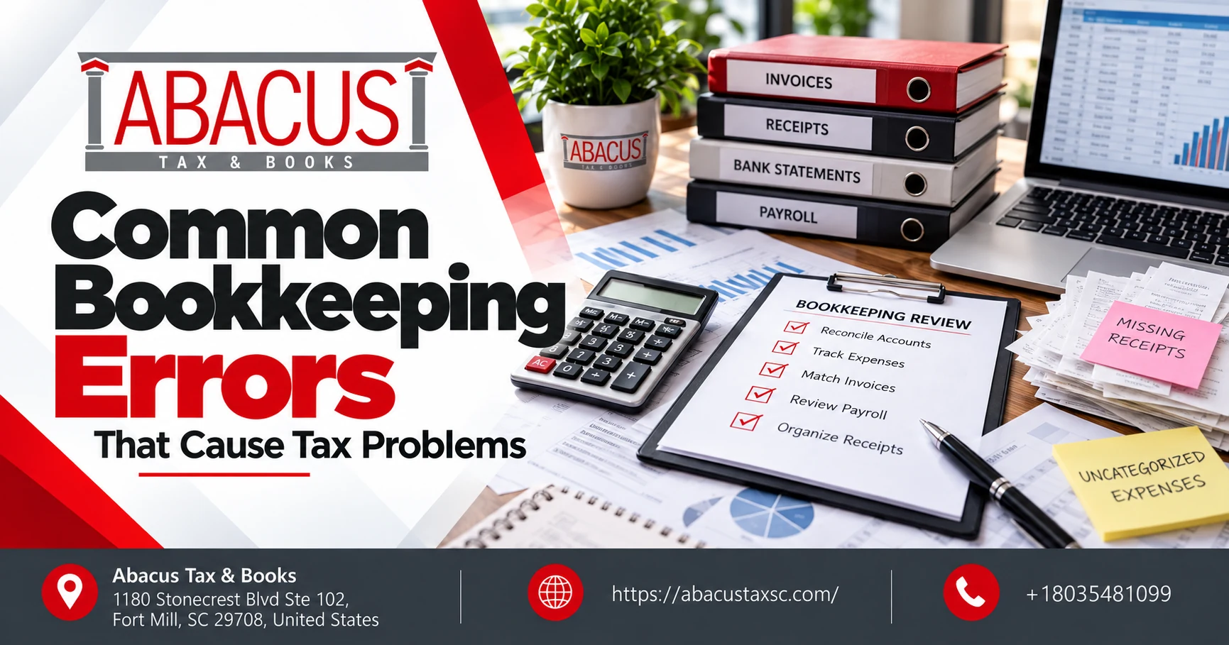 Common Bookkeeping Errors That Cause Tax Problems