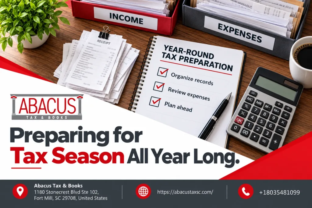 Preparing for Tax Season All Year Long